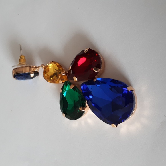 Crystal earrings - Picture 2 of 3